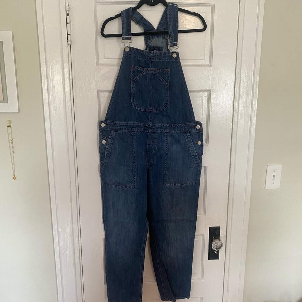 Gap denim overalls